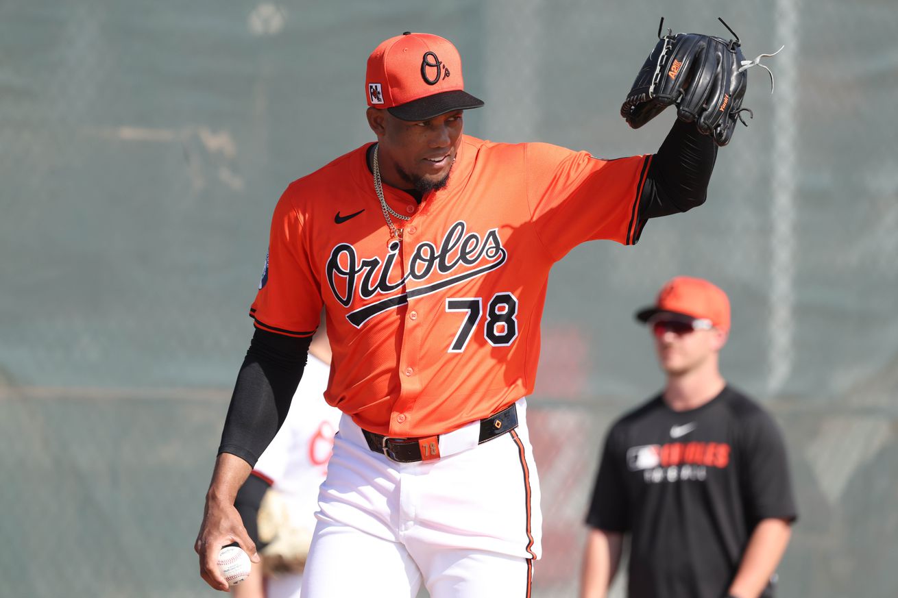 MLB: Baltimore Orioles-Workouts