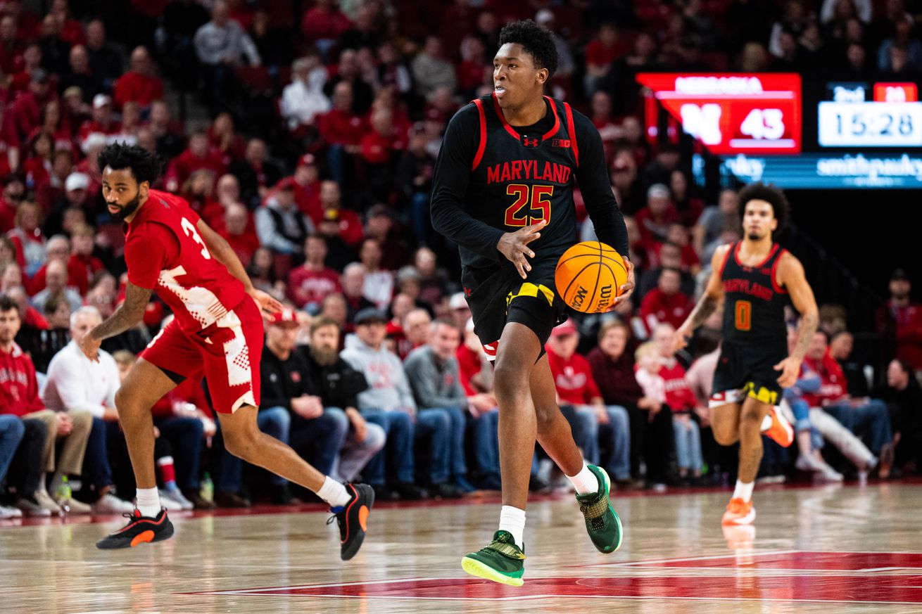 NCAA Basketball: Maryland at Nebraska