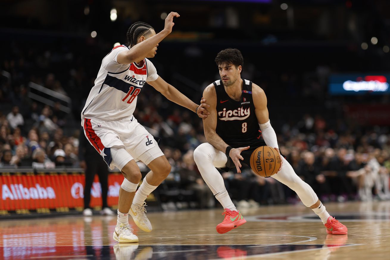 NBA: Portland Trail Blazers at Washington Wizards