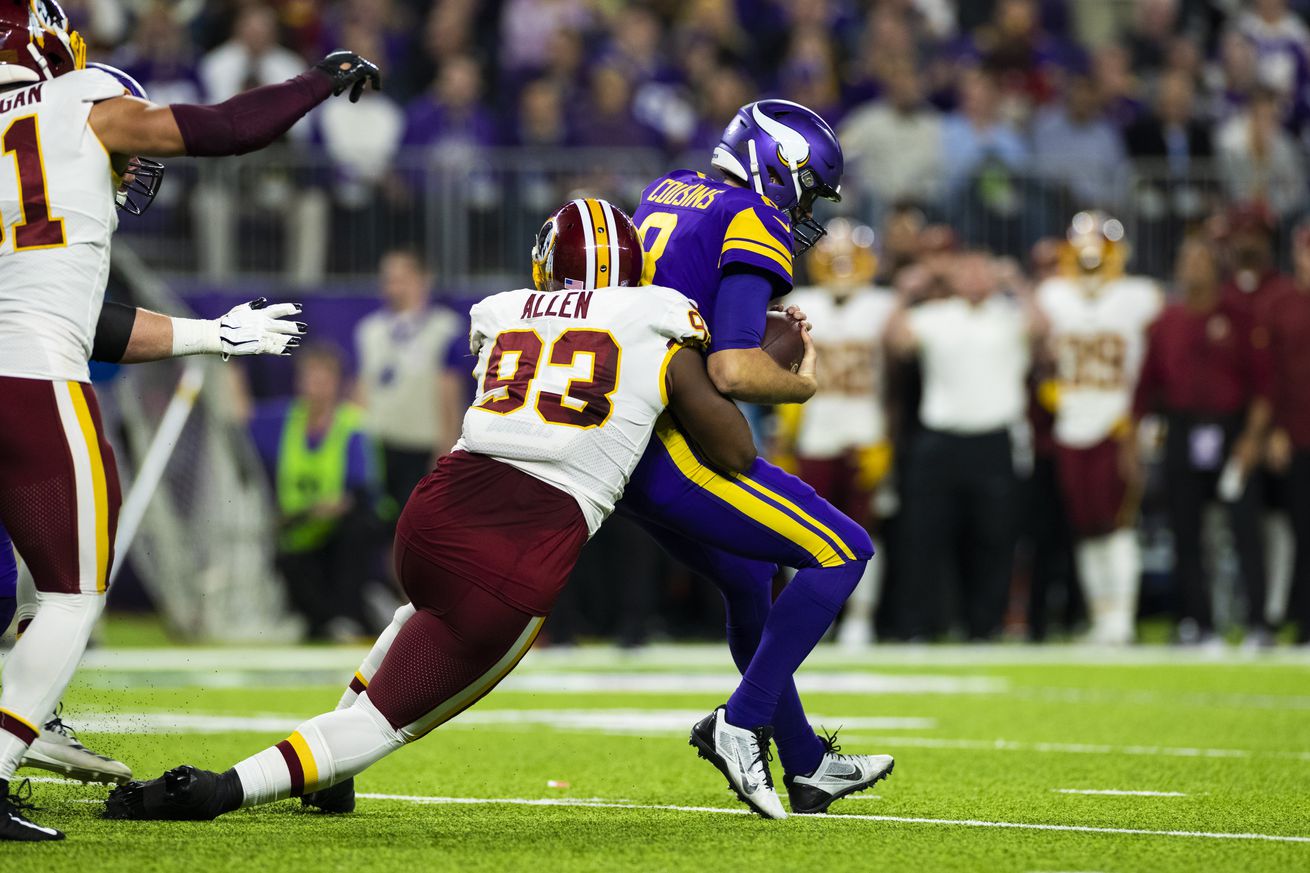 NFL: OCT 24 Redskins at Vikings