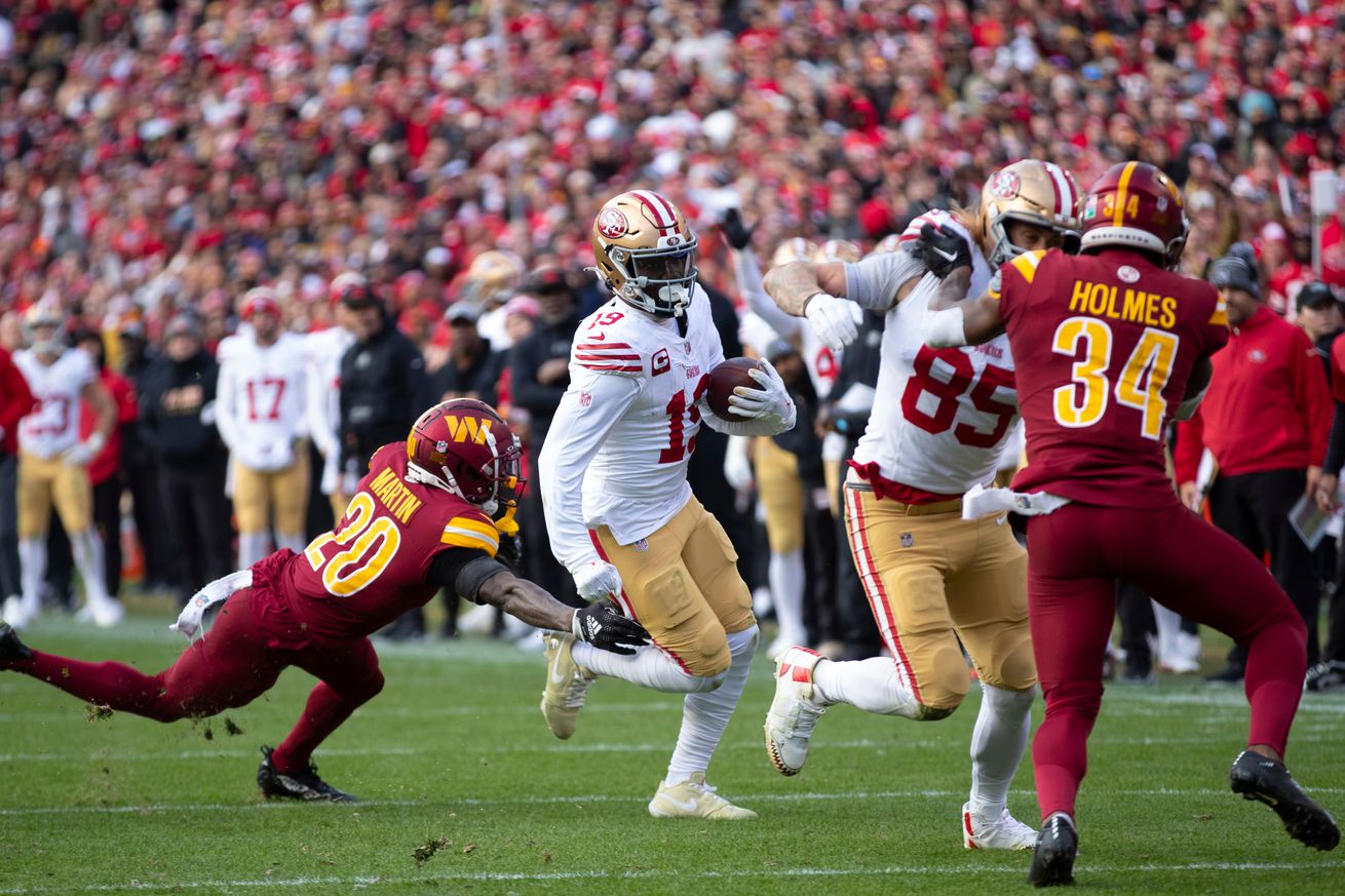 San Francisco 49ers v Washington Commanders