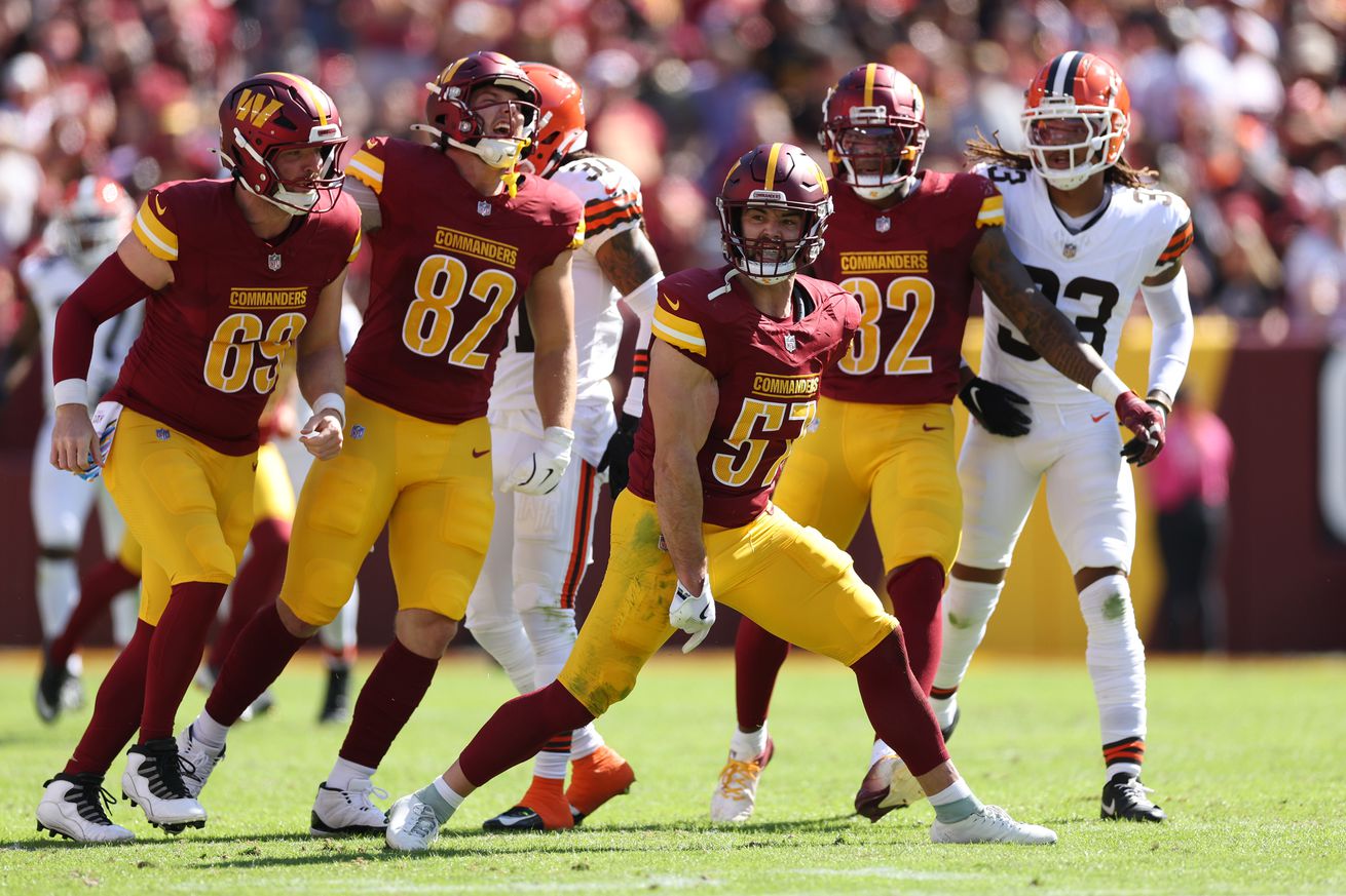 Cleveland Browns v Washington Commanders