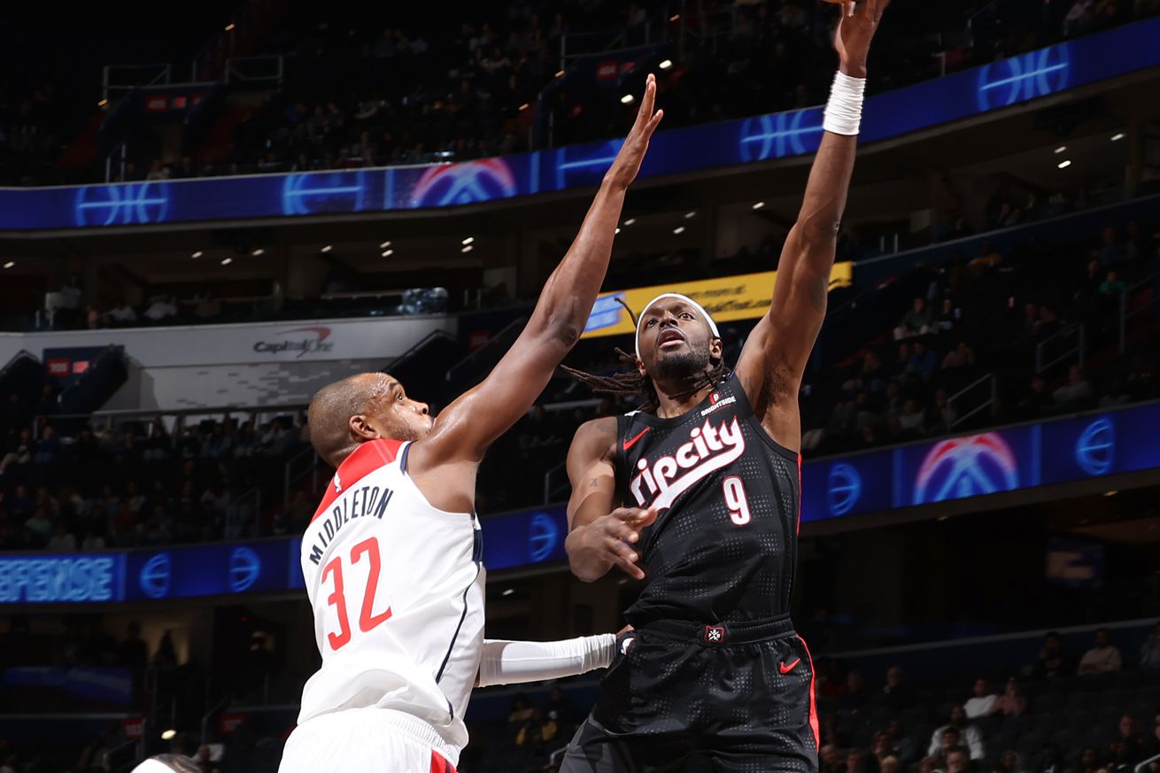 Portland Trail Blazers v Washington Wizards