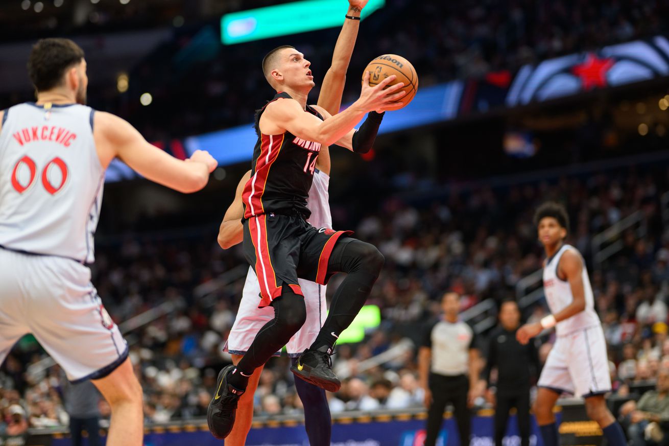 NBA: Miami Heat at Washington Wizards